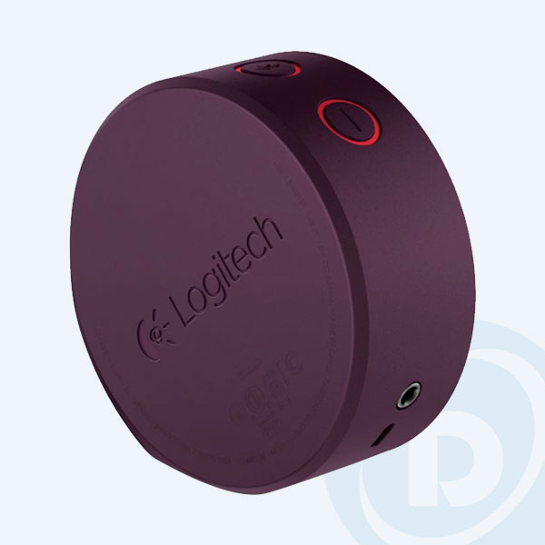 984-000389 - Bocina Logitech X100, Número de Canales 1.0, Bluetooth, Rojo
