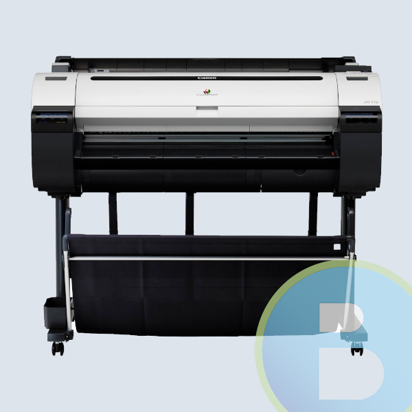 9856B002AAP6T - Plotter Canon ImagePrograf IPF770, 36, 5 Tintas,  Pedestal y 6 Tintas de arranque