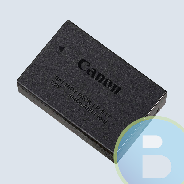 Canon Batería para Cámara Digital LP-E17, 7.2V, 1040mAh, para EOS 750D