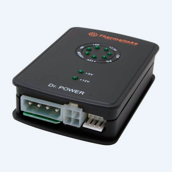 Probador de Fuente de Poder Thermaltake A2358, Molex/Floppy/SATA/P4/20-pin/24-pin