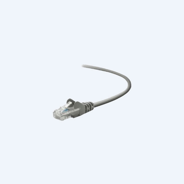 Cable de red, Cat 5e utp patch, rj45 Macho/Macho, 3 m, Gris