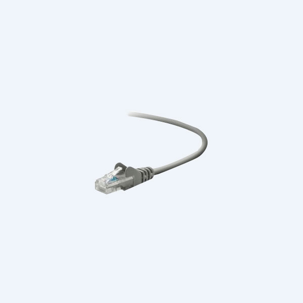 Cable de Red Belkin, Cat 5E, UTP Snagless Patch, RJ45 Macho/Macho, 7.5m, Gris