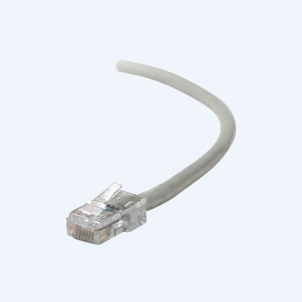 Cable de Red Belkin A3L791-06-S, Cat 5E, Utp Snagless Patch, RJ45 Macho/Macho, 1.8 metros, Gris