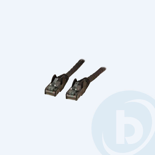 A3L980-03-BLK  - Cable de Red Belkin, Cat 6 Utp, Patch, RJ45 Macho/Macho, 91cm, Negro