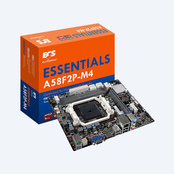 Tarjeta Madre ECS A58F2P-M4 (V1.0), 2xDDR3, 1x PCI Express X16 Gen 3.0
