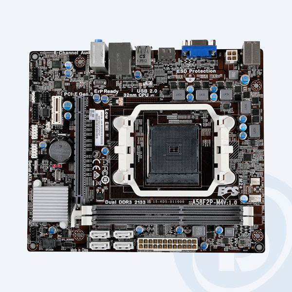 A58F2P-M4 (V1.0) - Tarjeta Madre ECS A58F2P-M4 (V1.0), 2xDDR3, 1x PCI Express X16 Gen 3.0