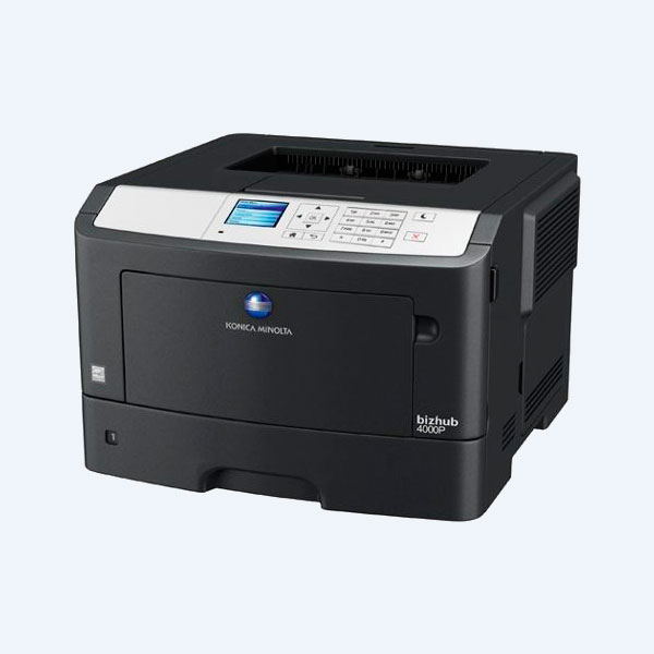 Impresora Láser Monocromático ,MONO KONICA MINOLTA BIZHUB 4000P,42ppm Negro,usb/Ethernet