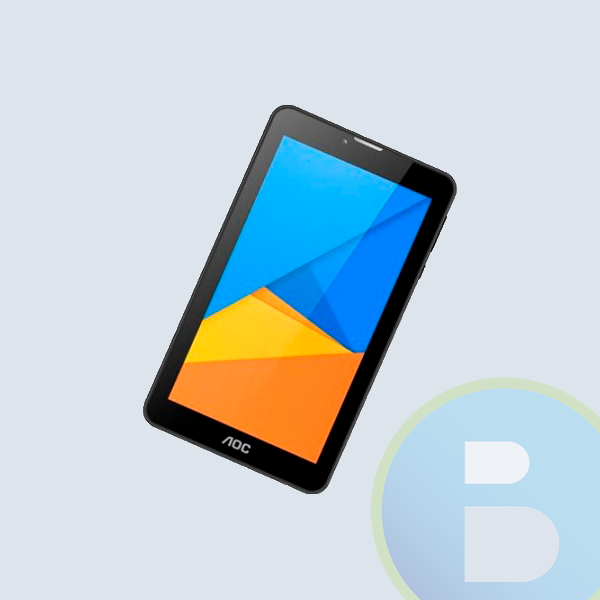 A726-B - TABLET AOC 7 / A726-B / IPS LCD CAPACITIVA / COLOR AZUL / ANDROID 6.0.1 / INTEL QUAD CORE 1.3 GHZ / RAM 1GB / 8GB / MICRO SD / MICRO USB / CAM 2MP 0.3MP / WIFI / RESOLUCION 1024 X 600