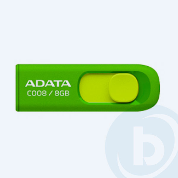 AC008-8G-RGN - Memoria USB 2.0 Adata C008, 8GB, Verde
