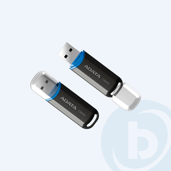 AC906-16G-RBK - Memoria USB 2.0 Adata, 16GB, Negro/Rojo
