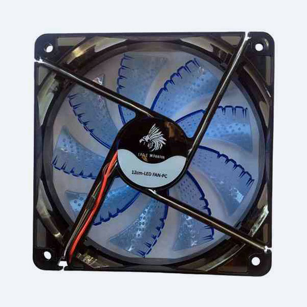 Ventilador para CPU KME Eagle Warrior, 12 cm, LED Azul