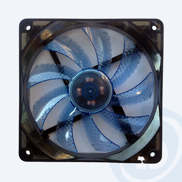 ACLEDFANBLU12EGW - Ventilador para CPU KME Eagle Warrior, 12 cm, LED Azul