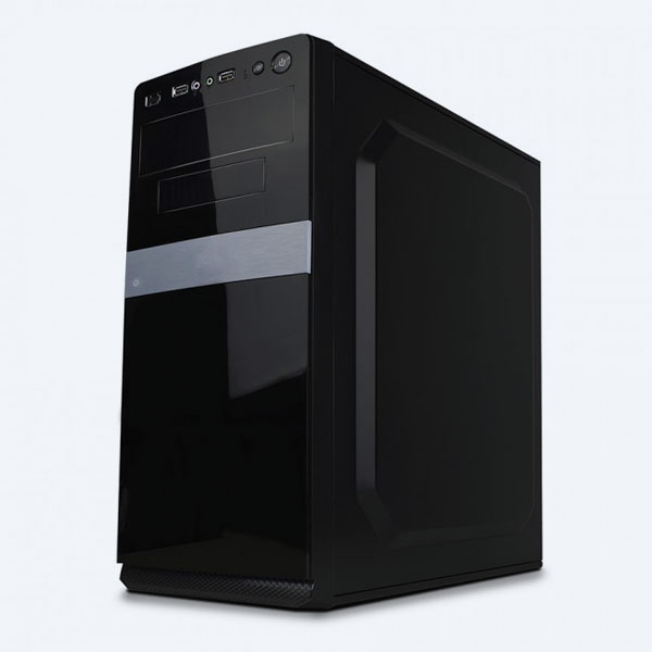 Gabinete para PC Acteck AC-05007, MicroATX, 500W, Negro