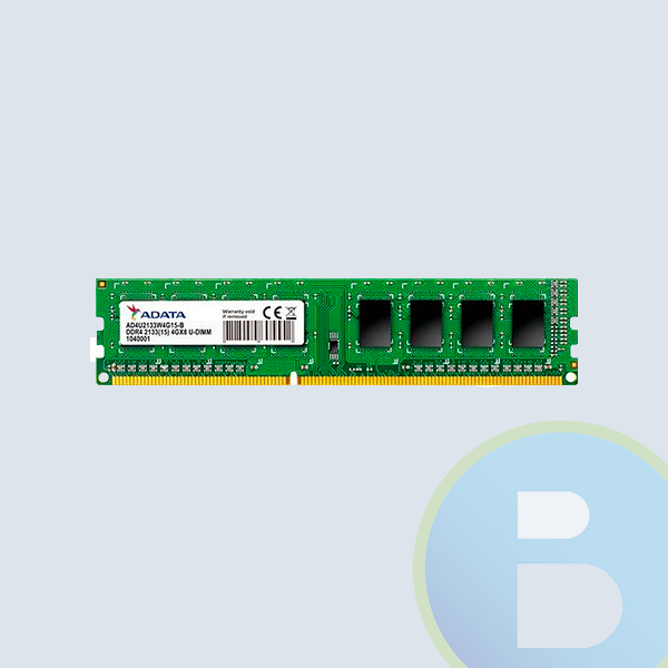 Memoria RAM Adata DDR4, 4GB,  288-pin DIMM,  2133MHz, CL15 para pc