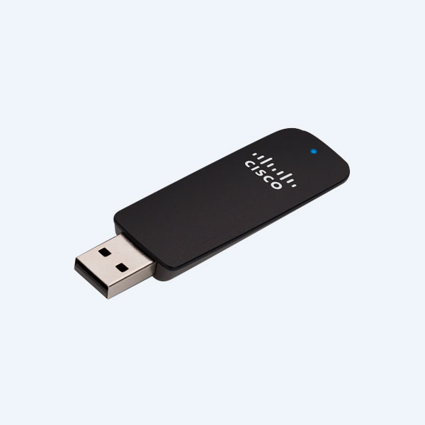 Tarjeta de Red  Inalámbrica USB Linksys, 300Mbps