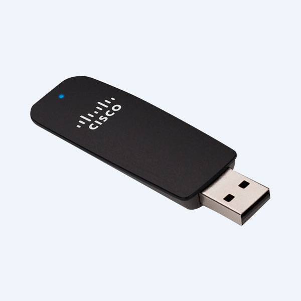 Tarjeta de Red Inalámbrica USB Linksys AE2500, 2, 4 o 5 GHz Seleccionable, 2 Antenas internas