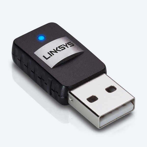 Tarjeta de Red Inalámbrica Linksys, USB, 2.40 GHz/5 GHz