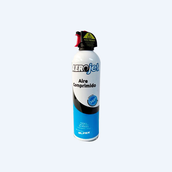 Aire Comprimido Aerojet 360 con Válvula, 660ml