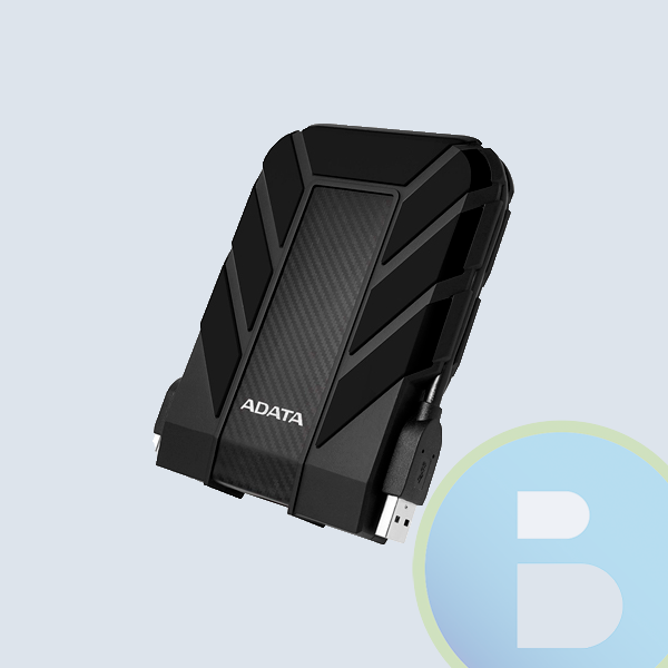 Disco Duro Externo Adata HD710 Pro 2.5'', 1TB, USB 3.0, Negro, A Prueba de Agua y Golpes - para Mac/PC