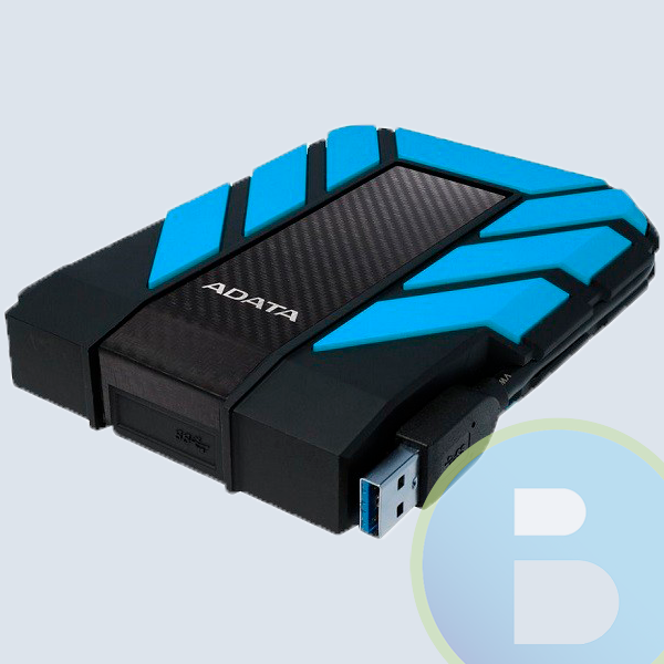 Disco Duro Externo Adata HD710 Pro, 2TB,  2.5'', USB 3.0, Negro/Azul,  - para Mac/PC
