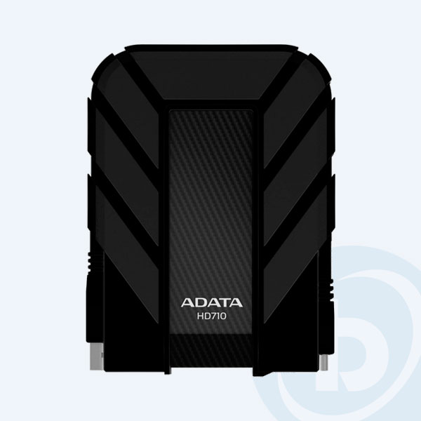 AHD710-500GU3-CBK - Disco Duro Externo Adata HD710, 500GB, 2.5'', USB 3.0, Negro, Acu&aacute;tico/Resistente a golpes