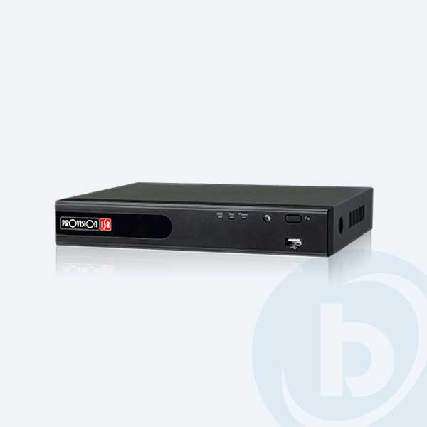 AHD84CVA - Grabador de video en red NVR Provision SA-8200AHD-1, 8 Canales + 4 C&aacute;maras IP I1-380AHDE36, Tipo Bala DD 1TB