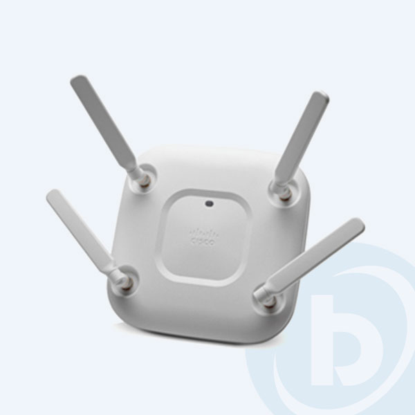 AIR-AP2702I-UX-WLC - Controlador Inal&aacute;mbrico Cisco Air 2504, 4 Puertos, Gigabit Ethernet 10/100/1000 Mbps, 25 Licencias, QoS + Access Point Inal&aacute;mbrico Cisco 27021, PoE, 4 antenas
