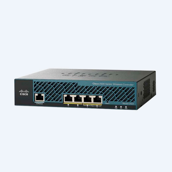 Controlador Inalámbrico Cisco Air 2504, 4 Puertos, Ethernet 10/100/1000 Mbps, 15 Licencias, QoS