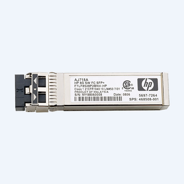 Canal De Fibra SFP HP AJ718A, 8GB, Onda Corta