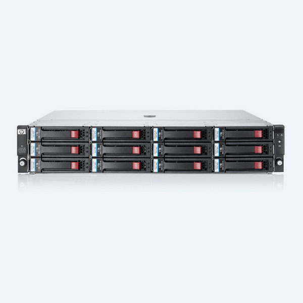 Carcasa HP D2600 LFF, 12 Unidades, Conexión SAS/SATA,  Capacidad 48TB