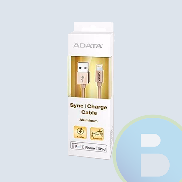 Cable USB Aadata AMUCAL-100CMK-CGD, 100 CM, Micro USB/USB, Dorado
