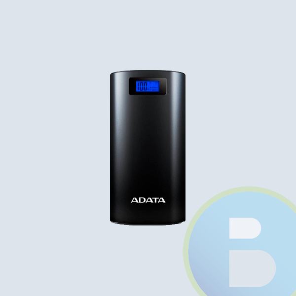 AP20000D-DGT-5V-CBK - Power Bank ADATA AP20000D