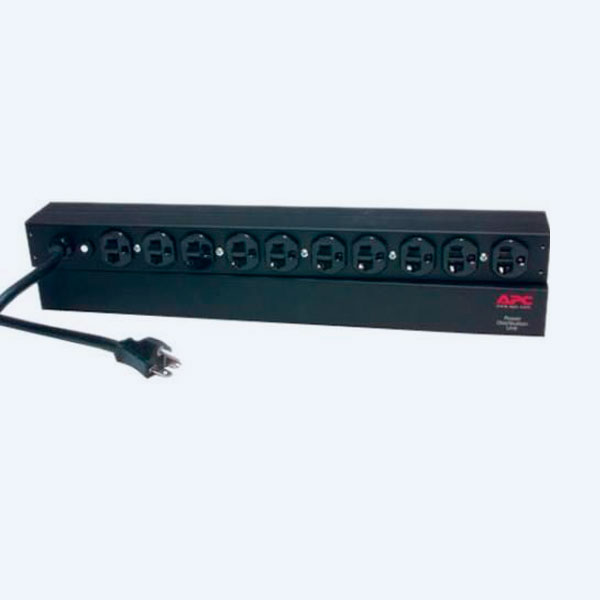 Barra Multicontacto APC PDU Básico, 100V, 15A, 120V,  10 Entradas