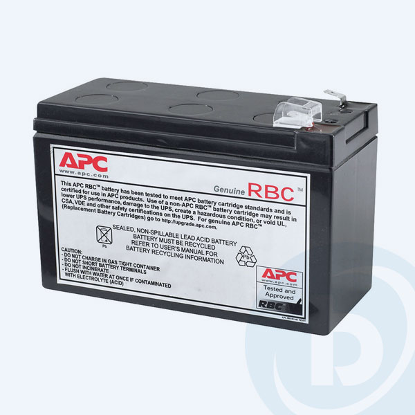 APCRBC110 - Bater&iacute;a de Reemplazo APCRBC110, 84VAh, Negro
