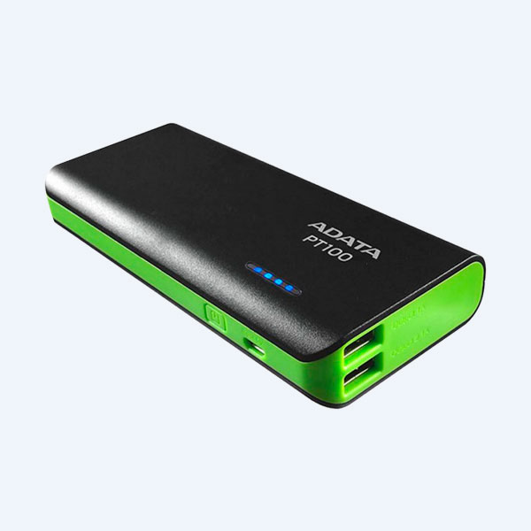 Batería de Respaldo Adata APT100, 5V, 2A, Verde