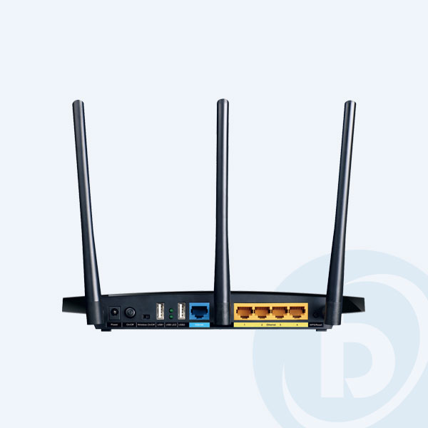 ARCHER C7 - Router Inal&aacute;mbrico TP-Link  Archer C7, 1300Mbps, 4 Puertos 10/100/1000Mbps, 1 Puerto WAN de 10/100/1000Mbps, 2 Puertos USB