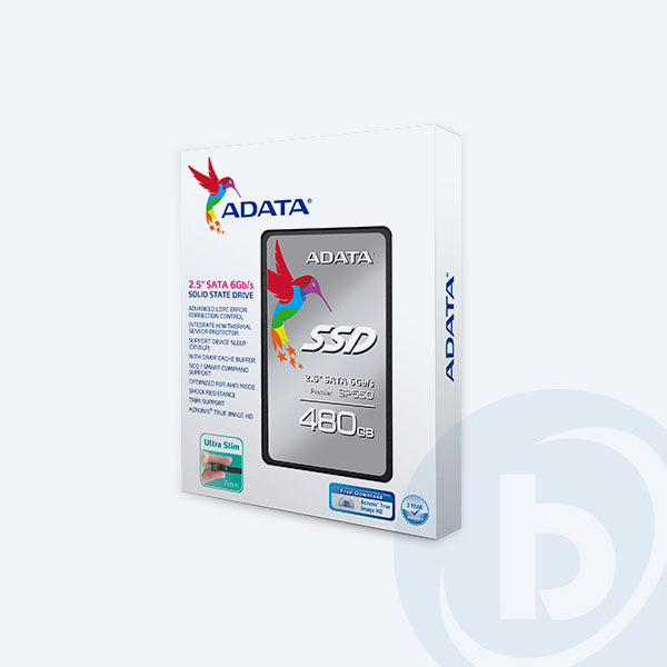 ASP550SS3-480GM-C - Disco Duro Interno de Estado S&oacute;lido Adata SP550, 7mm, 480GB, 2.5'', SATA, para port&aacute;til