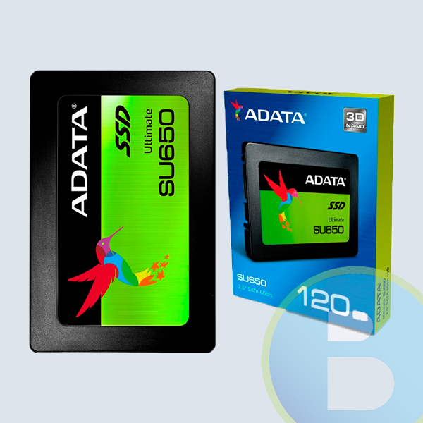 SSD Adata Ultimate SU650, 120GB, SATA III, 2.5'', 7mm
