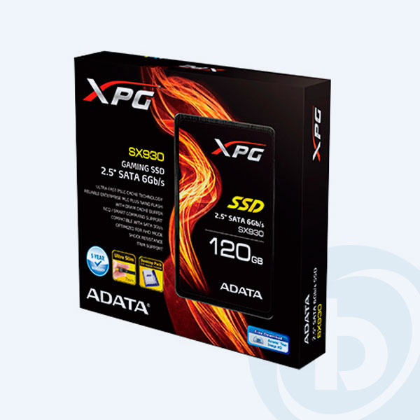 ASX930SS3-120GM-C - Disco Duro de Estado Solido Externo Portable Adata XPG SX930, 120GB, SATA 2.5"
