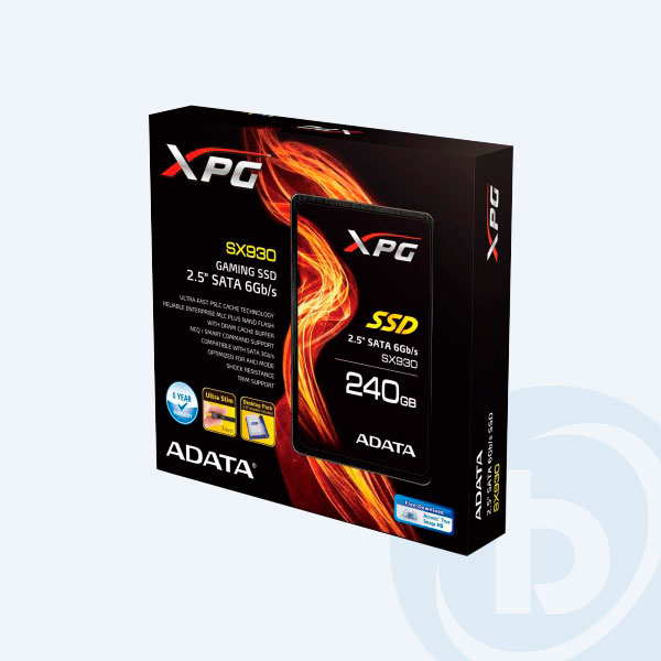 ASX930SS3-240GM-C - Disco Duro de Estado Solido Externo Portable Adata XPG SX930, 240GB, SATA 2.5"