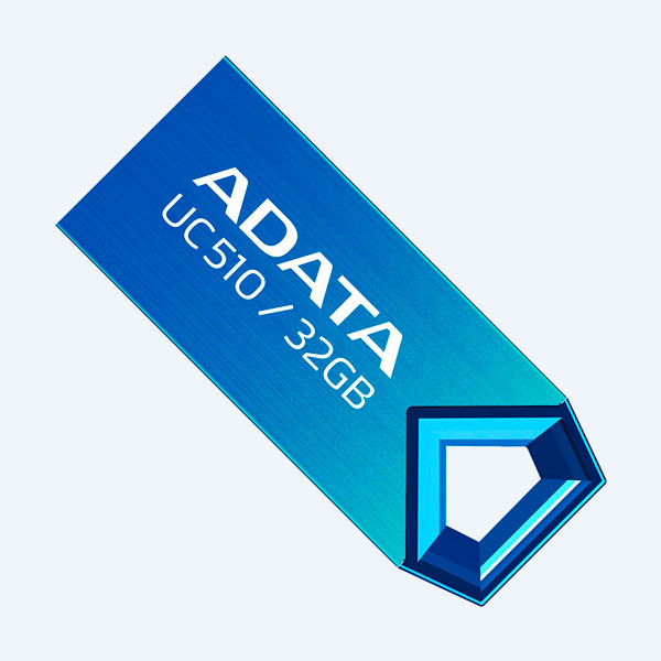 Memoria USB 2.0 Adata UC510, 32GB, Azul