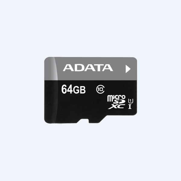 Memoria Micro SDHC Adata, 64GB, Clase 10, Con Adaptador