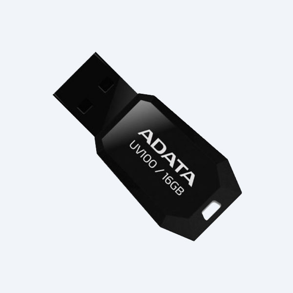 MEMORIA ADATA 16GB USB 2.0 UV240 NEGRO