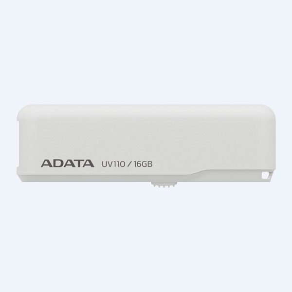 Memoria USB 2.0 Adata UV110, 16GB, Blanco