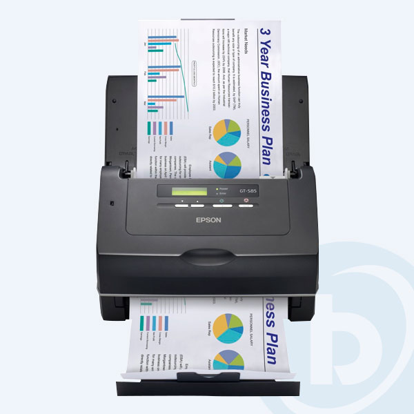 B11B203201 - Esc&aacute;ner Epson GT-S85, 40ppm, USB, 600 dpi, D&uacute;plex, Oficio