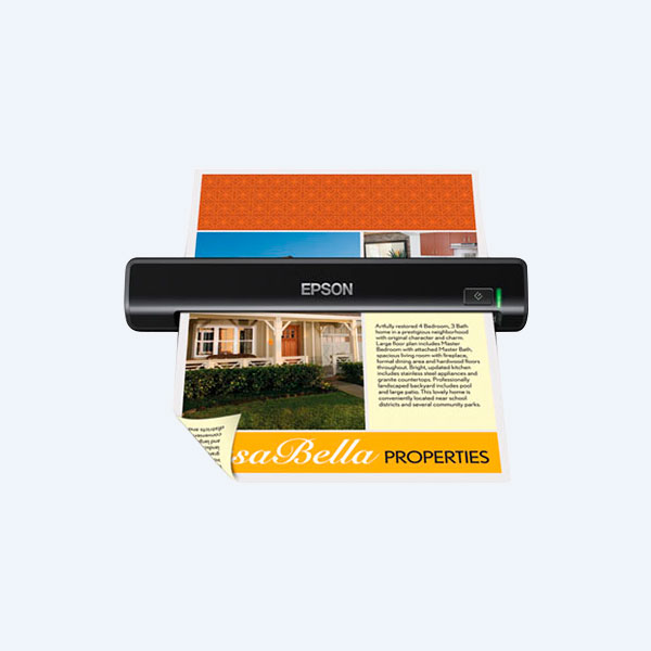 Escaner Epson WorkForce DS-3, USB, 600x600 dpi