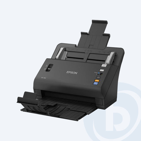 B11B222202 - Esc&aacute;ner Epson WorkForce DS-760, ADF, 45ppm, 600dpi, USB