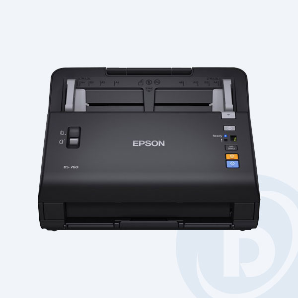 B11B222202 - Esc&aacute;ner Epson WorkForce DS-760, ADF, 45ppm, 600dpi, USB