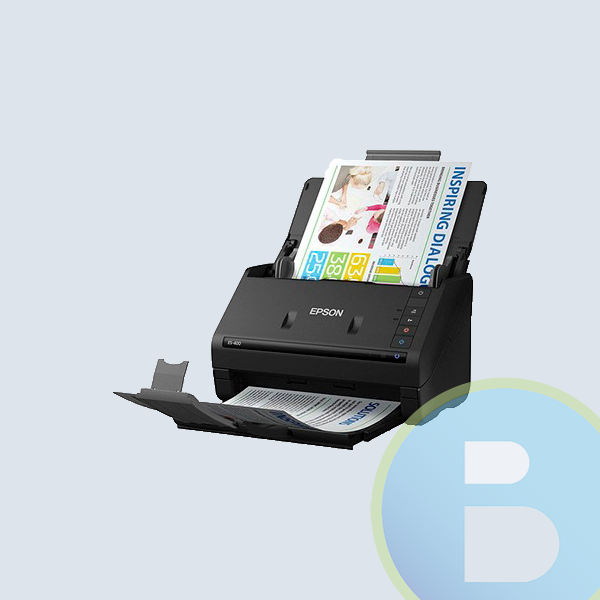 Scanner Epson WorkForce ES-400, 600 x 600 DPI, Escáner Color, Escaneado Dúplex, USB 3.0, Negro