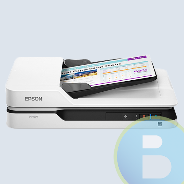 Scanner Epson DS-1630, 1200 x 1200 DPI,25 ppm, Duplex, Escáner Color, Escaneado Dúplex, USB 3.0
